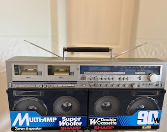 Sharp GF-1000, il re dei boombox