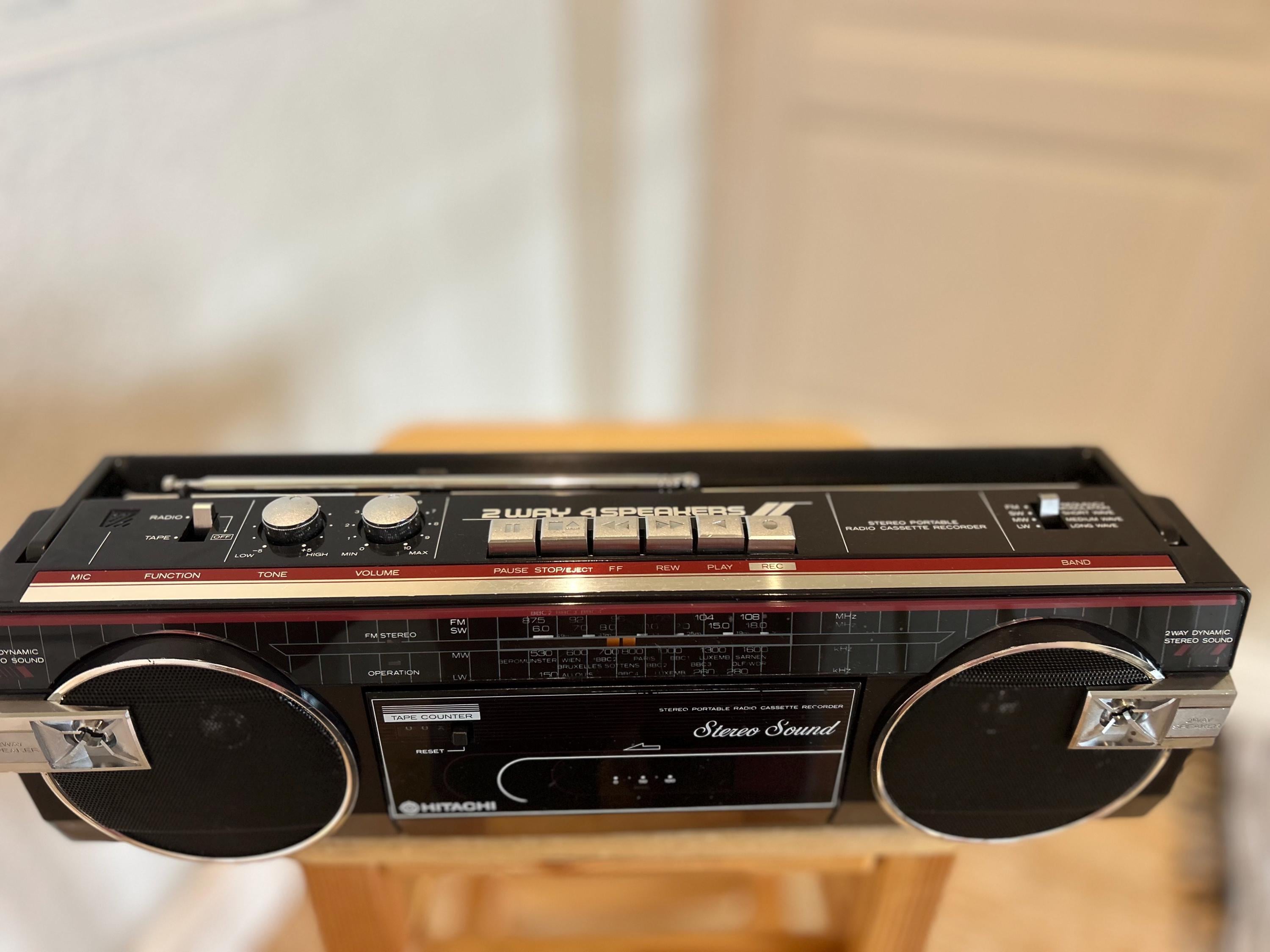 Vintage Hitachi Stereo - Etsy