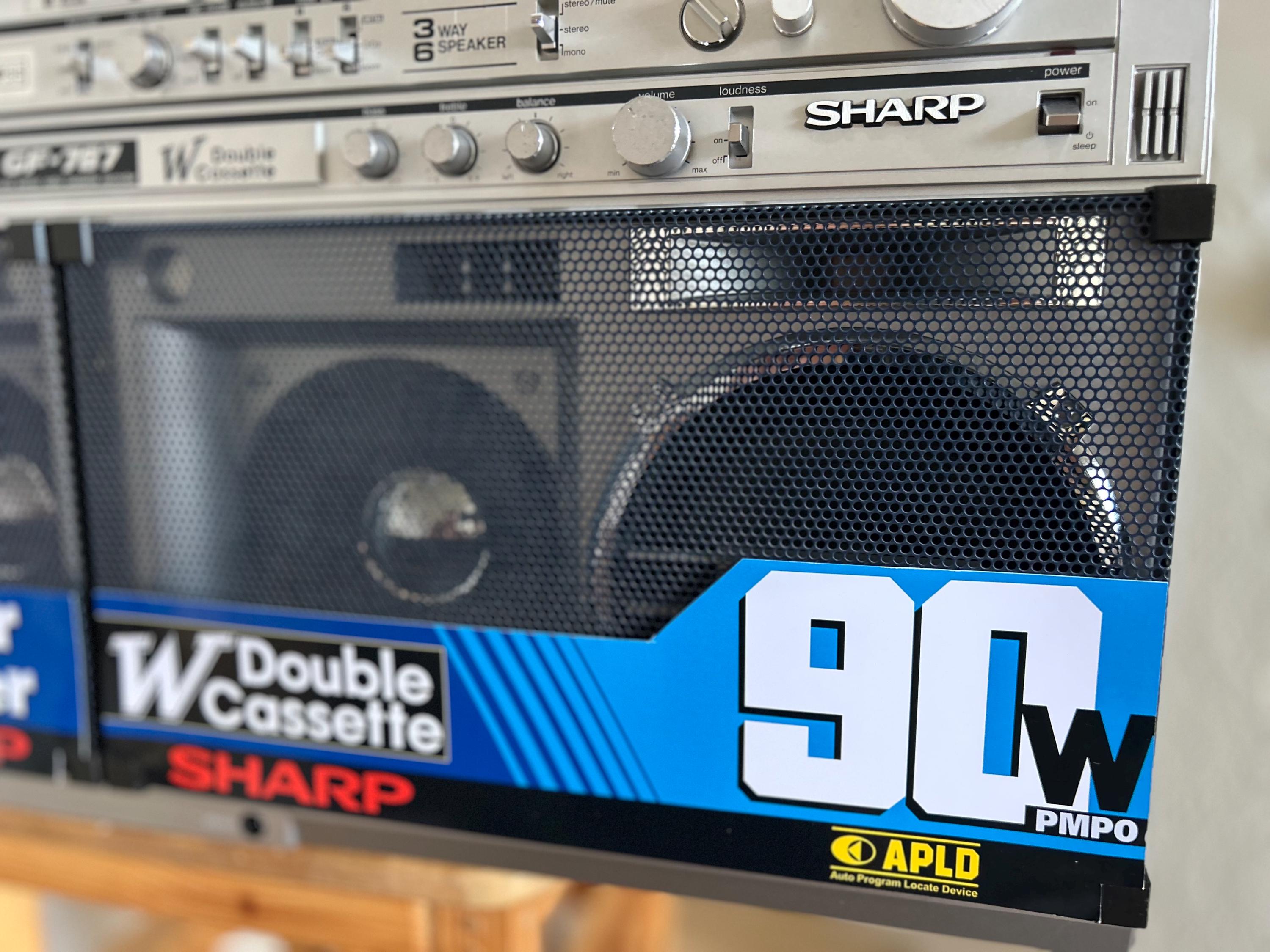 Sharp GF- 767 E Boombox - Etsy