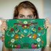 christiane angerer reviewed SALE Clutch Mexican Embroidery FREE SHIPPING Oversized