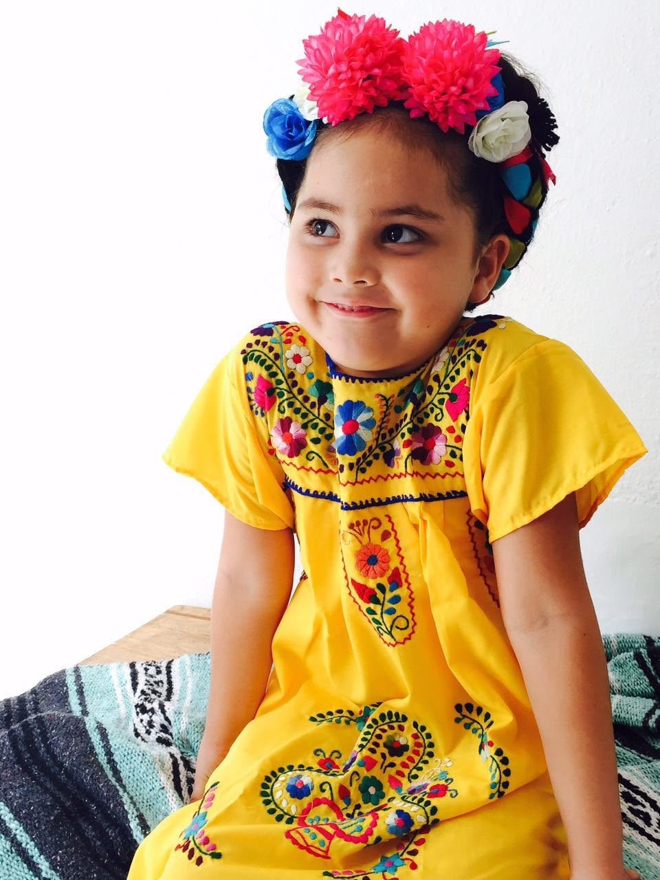 Niñas vestido mexicano - Etsy México Niñas vestido mexicano - Etsy México