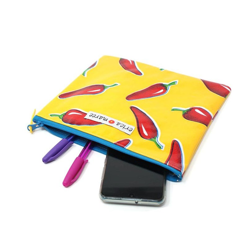 Oilcloth Pouch Wallet Small Hot N Spicy Collection