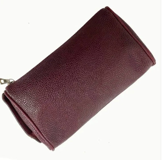 Mulberry Clutch Bag Pouch Caviar Leather Vintage - image 3