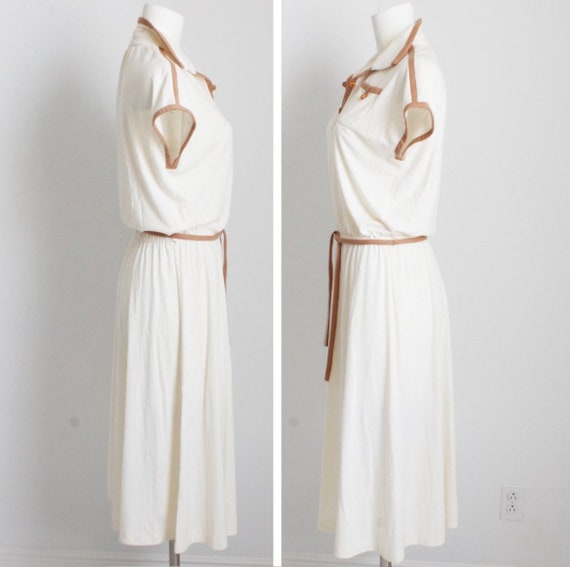 Vintage Nancy Greer Belted Shirt Dress Frances La… - image 5