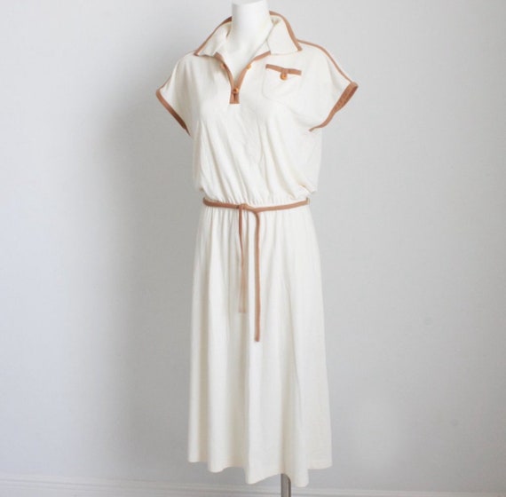 Vintage Nancy Greer Belted Shirt Dress Frances La… - image 4