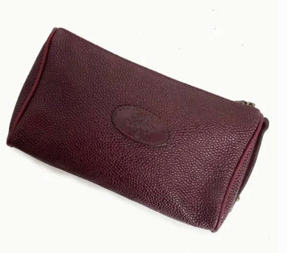 Mulberry Clutch Bag Pouch Caviar Leather Vintage - image 2