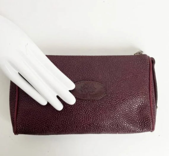 Mulberry Clutch Bag Pouch Caviar Leather Vintage - image 1