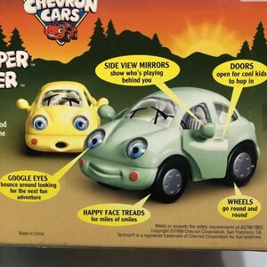 The Chevron Cars Twin Pack Brandon Bumper Baily Bouncer Collectible NIB Vintage