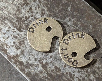 The Whale Brass Bottle Opener Decision Coin