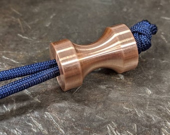 Large Spool Copper Lanyard Bead and a Free Paracord Lanyard