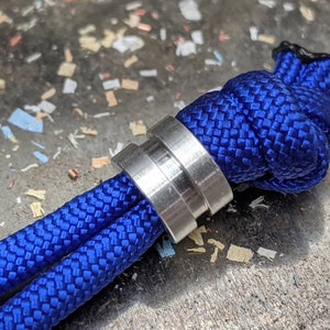 Small Aluminum Lanyard Bead and a Free Paracord Lanyard