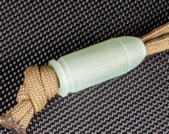 The 45 Jade Green G10 Bead and a Free Paracord Lanyard