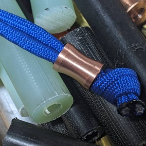 Small Spool Copper Lanyard Bead and a Free Paracord Lanyard