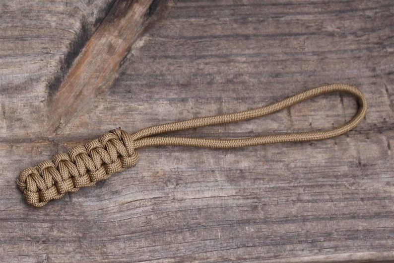 Cobra Stitch Paracord Lanyard With Loop Etsy