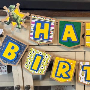 Toy Story Birthday Banner, Personalized