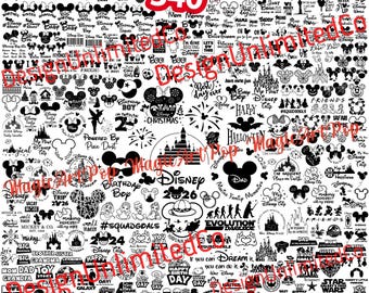Bundle Family Birthday Svg Png, Family Vacation 2026 Svg, Magical Kingdom Svg, Birthday Girl Boy Svg, Friend Squads Svg, Best Day Ever Svg