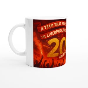 Liverpool FC Champions Mug | Premier League Winners 2025 | A Team That Plays The Liverpool Way