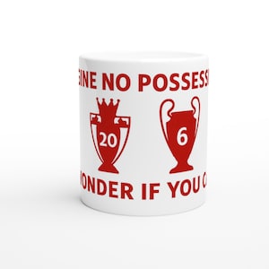 Liverpool FC Mug | Imagine No Possessions | Premier League Winners 2025