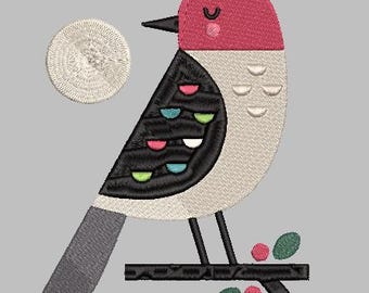 Ricamo a macchina con motivo Kawaii a personaggi carini | Stile minimalista e scarabocchio