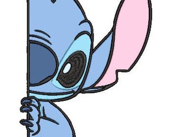 Ricamo a macchina con motivo Kawaii a personaggi carini | Stile minimalista e scarabocchio