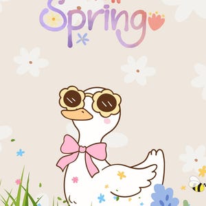carte , saison , fleurs, spring