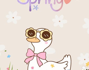 carte , saison , fleurs, spring