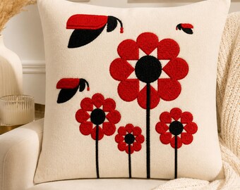Patrron Flowers Embroidery Design/  Motif butterfly Embroidery | Instant Download