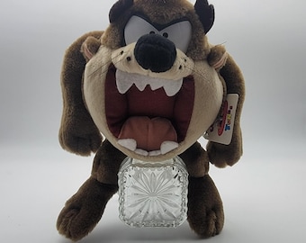 Peluche vintage de Taz, el diablo de Tasmania, de los Looney Tunes (1994), Applause