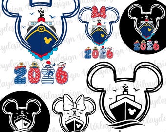 Mouse Family Cruise 2026 Png, Cruise Squad 2026 Png, Family Vacation 2026 Png, Friend Squad Png, Magical Kingdom, Cruise Sublimation