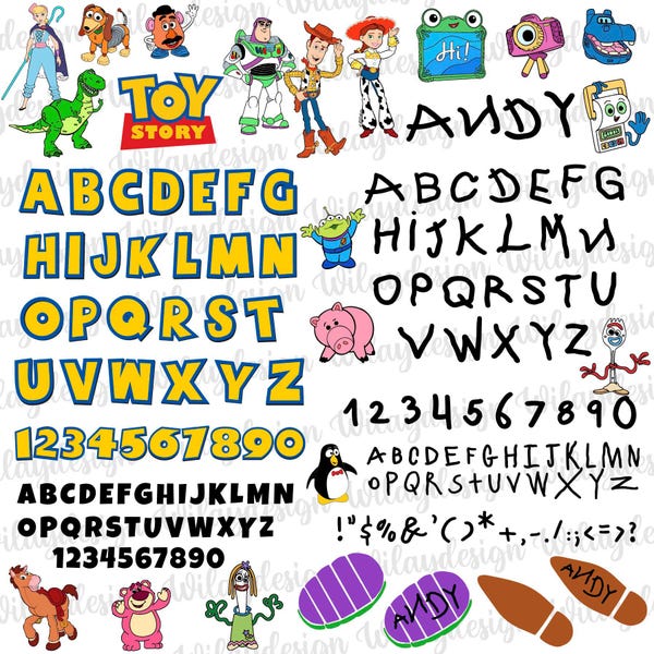 Toy Story Andy Boot - Etsy