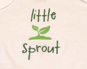 body de bebé spring little sprout planta en tallas NB a 24m