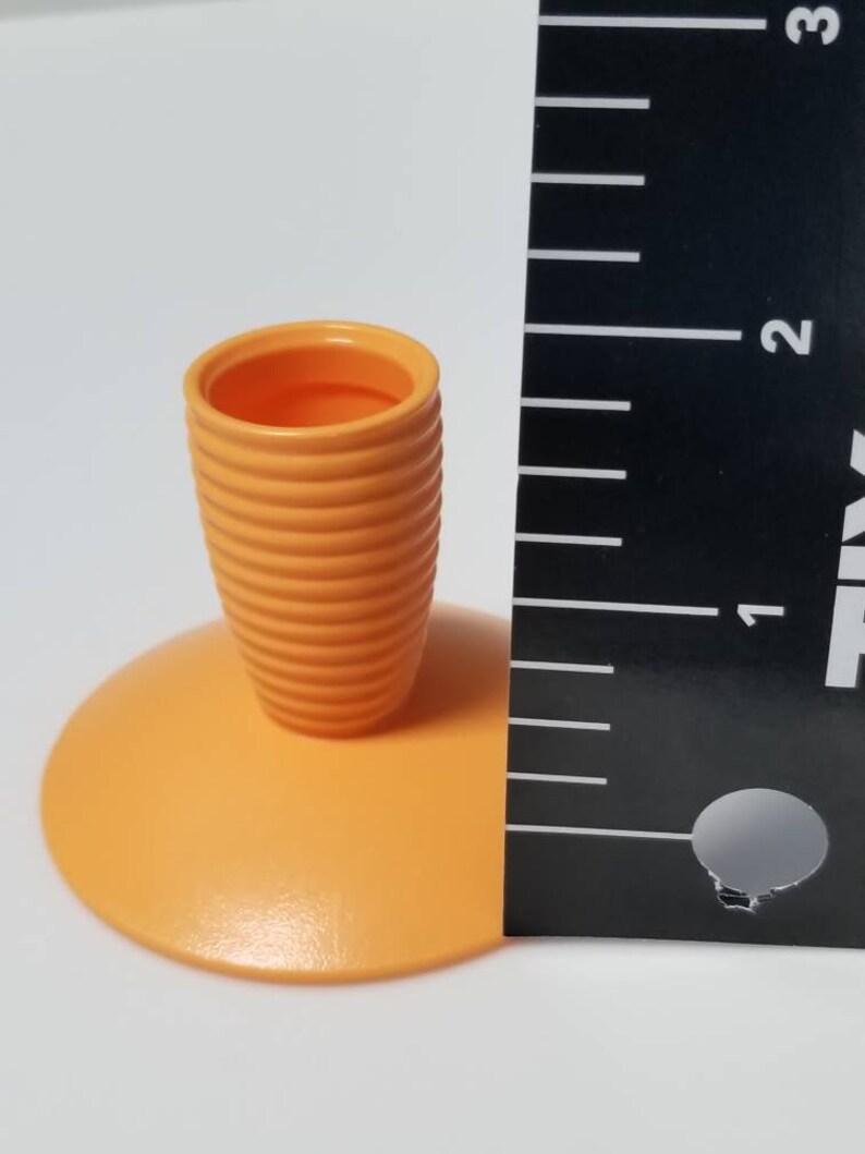 Vintage Tupperware Goblet Parfait Stemware Cup Bottoms in Beautiful Fun Colors
