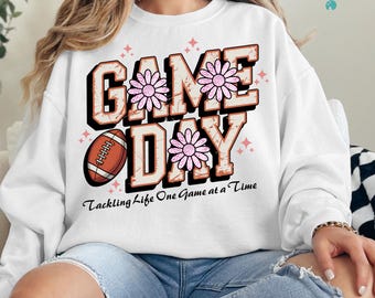Retro Football PNG | Football Mom PNG | Game Day Sublimation Design | Vintage Football Clipart | Sports Mom Shirt PNG | Digital Download