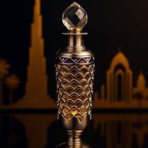Nagham Luxurious Arabian Perfume Oil • Alcohol-Free • Long-Lasting Unisex Scent • Natural Fragrance from Dubai (18ml)