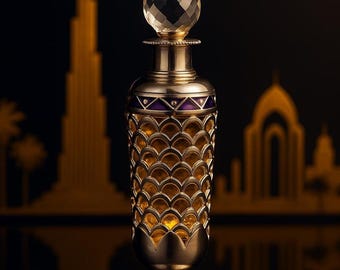 Nagham Luxurious Arabian Perfume Oil • Alcohol-Free • Long-Lasting Unisex Scent • Natural Fragrance from Dubai (18ml)