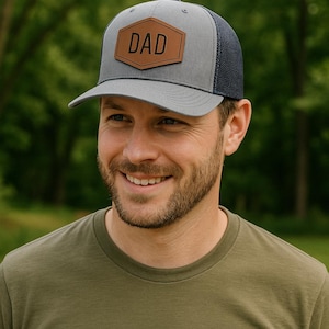 Dad Hat | Richardson 112 | Custom Dad Hat | Papa Cap | Gift for Dad | New Papa | Custom Hat | Gift for Grandpa | Daddy