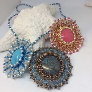 Tutoriel Tutoriel MOTIF Hubble Lunette Rocailles Point Pendentif ou Focale
