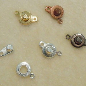 2 Dozen snap clasps SHIPs FREE for beaded jewelry easy premium safe ball & socket trailer hitch