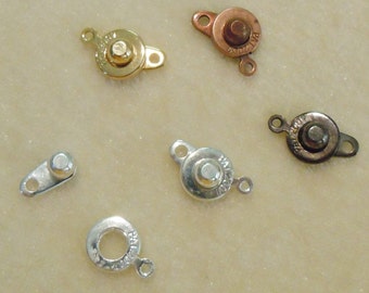 2 Dozen snap clasps SHIPs FREE for beaded jewelry easy premium safe ball & socket trailer hitch