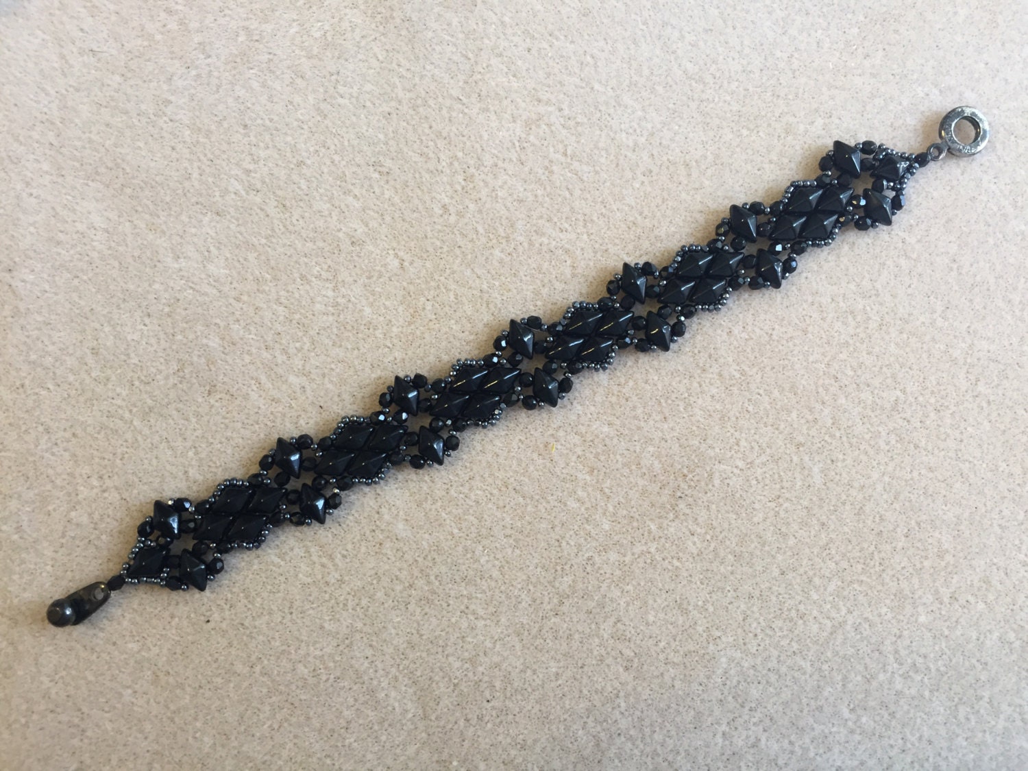 PATTERN Diamonds Duo and Wings bracelet Tutorial Etsy