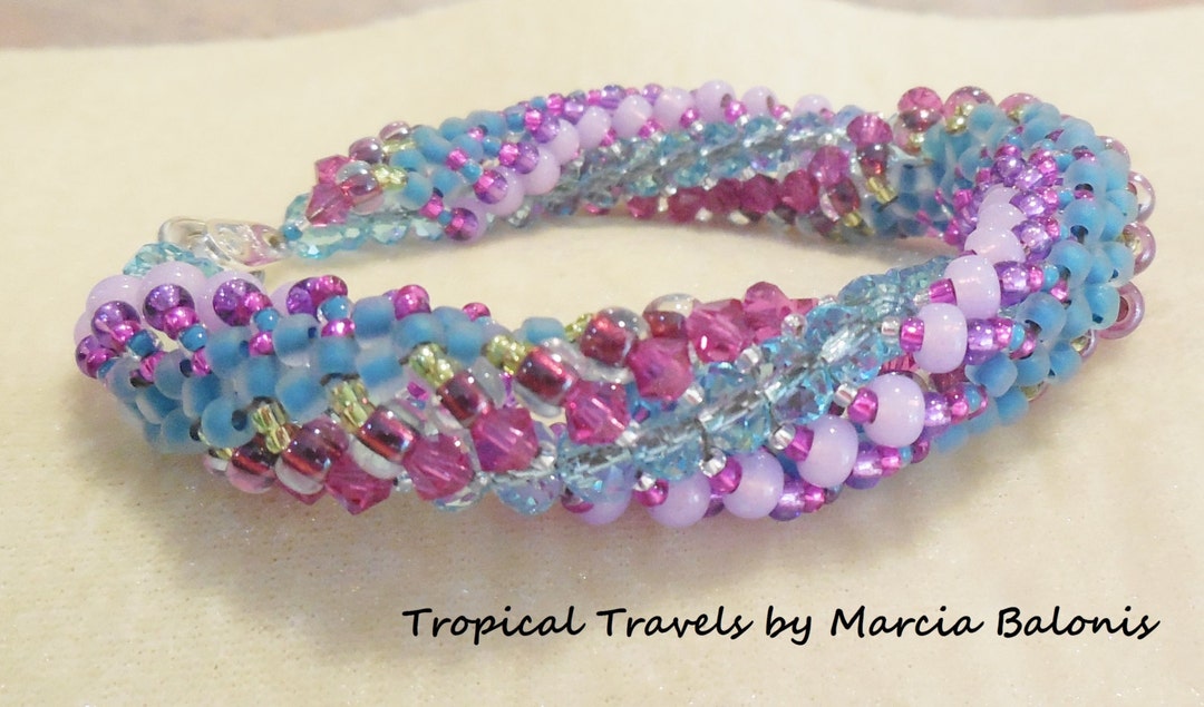 PATTERN Tropical Travels A Different Kind of Spiral With - Etsy