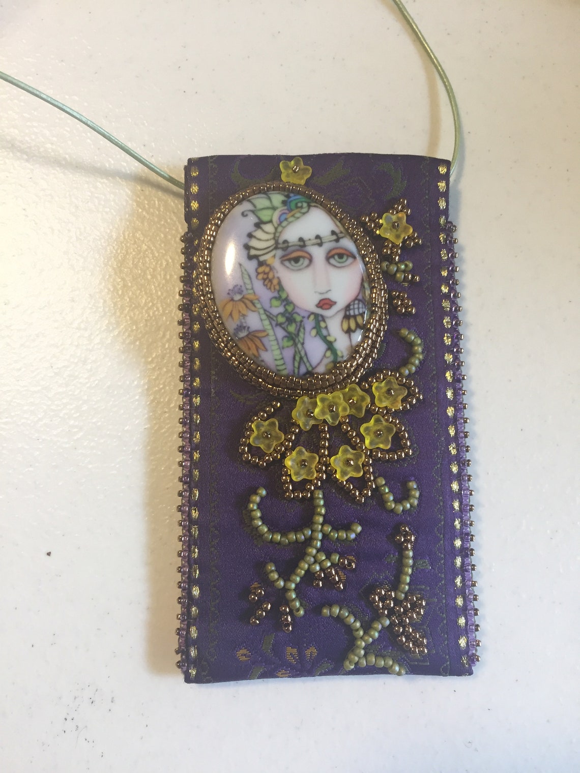 Pattern Tutorial Ribbon Foundation Bead Embroidery Cuff Bracelet With ...