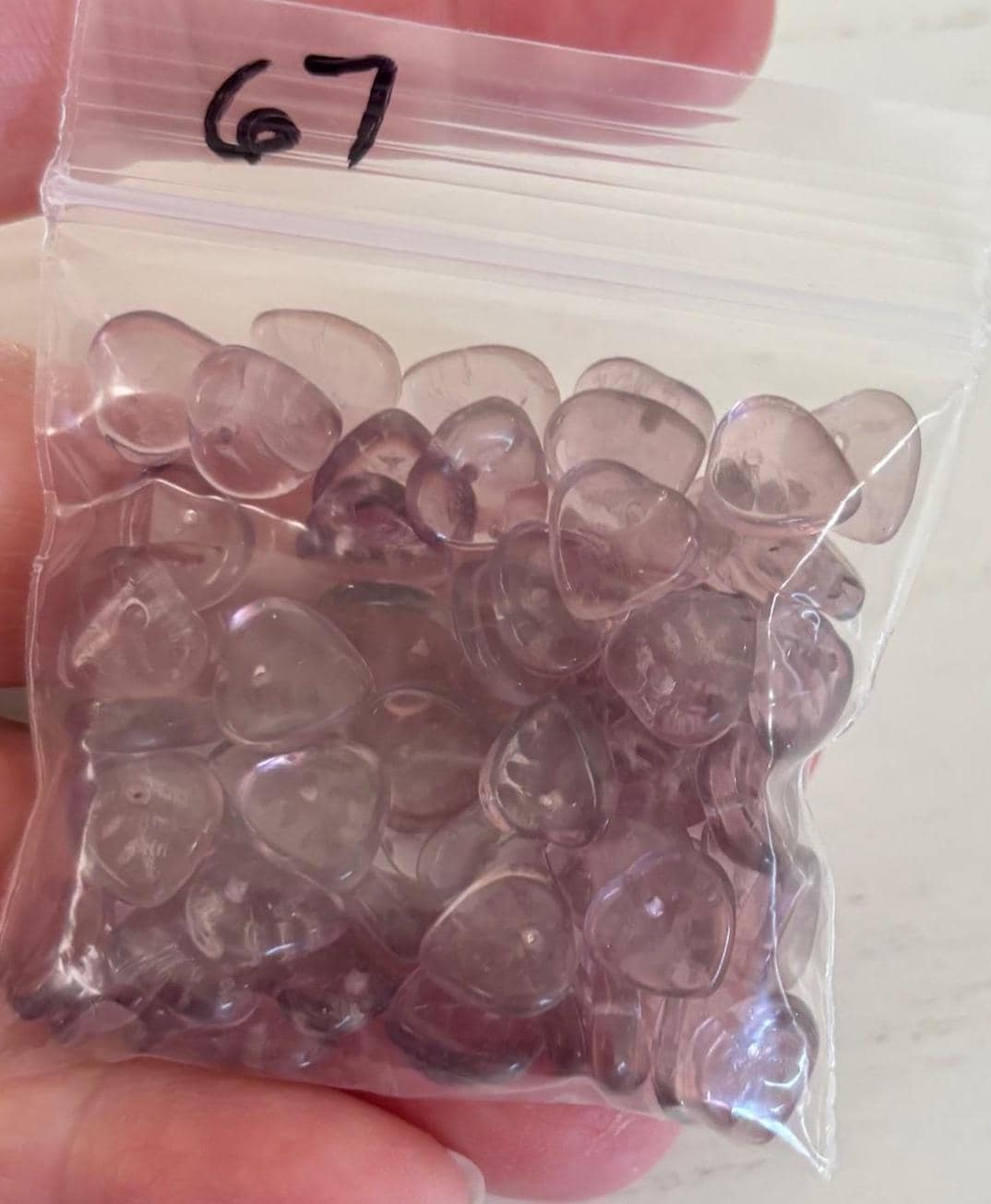 Czech leaf flat beads bead embroidery 9 mm translucent amethyst purple heart leaf
