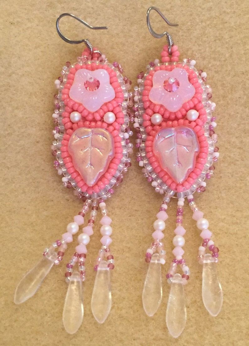 PATTERN Bead Embroidery Earrings With Daggers Plus Choice of Etsy