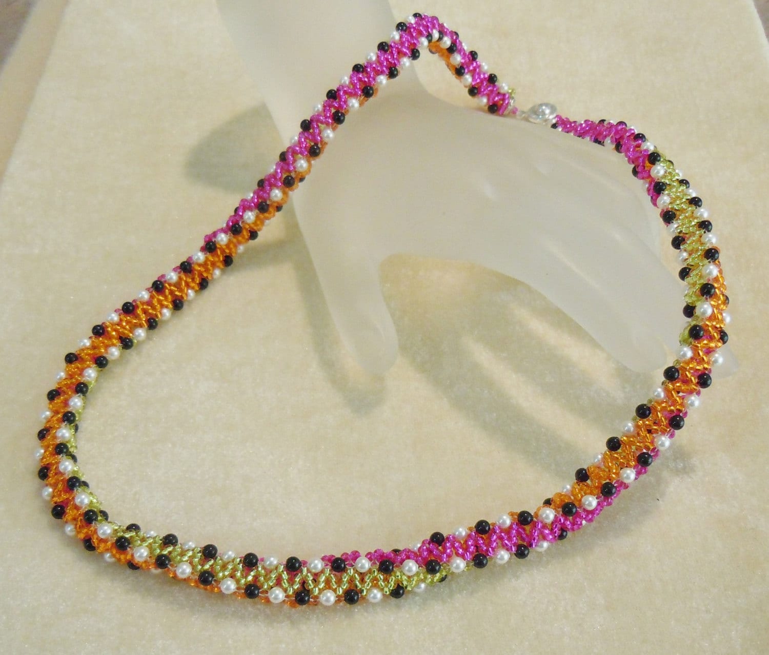 PATTERN TriChevron Chain Bead Weaving Necklace Etsy