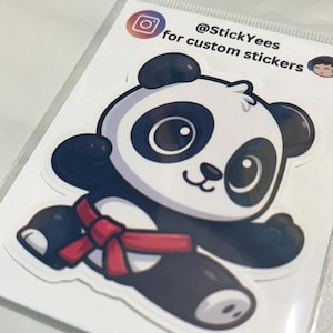 Pegatina de Kung Fu Panda