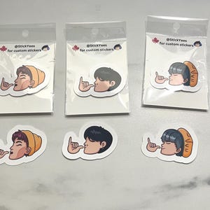 Soda Pop - Saja Boys Chibi Stickers; K-Pop Demon Hunters
