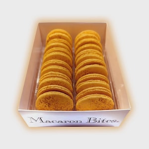 Pumpkin Macaron Cookies Gift Box - 24 Count