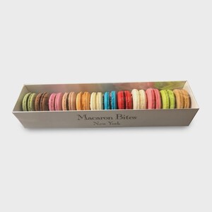 French Macarons - Macaron Bites Assorted Macarons, 12 Count