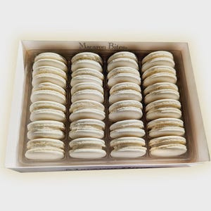 Vanilla Macarons Gift Box - 24 Count